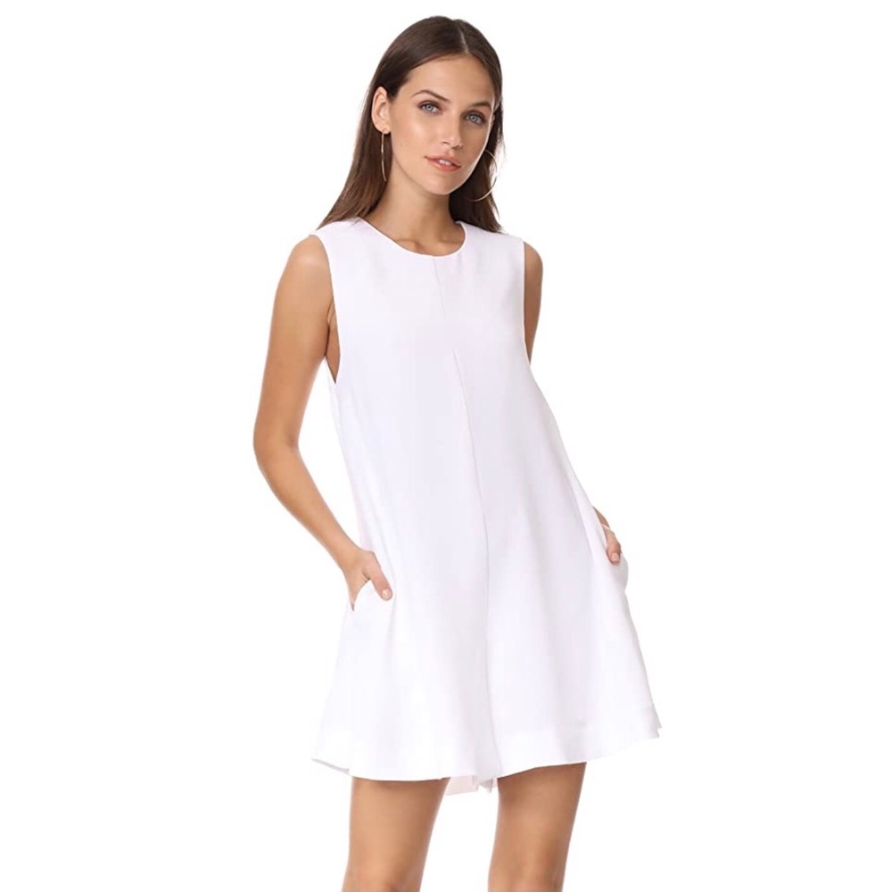 A-line Open Back Romper